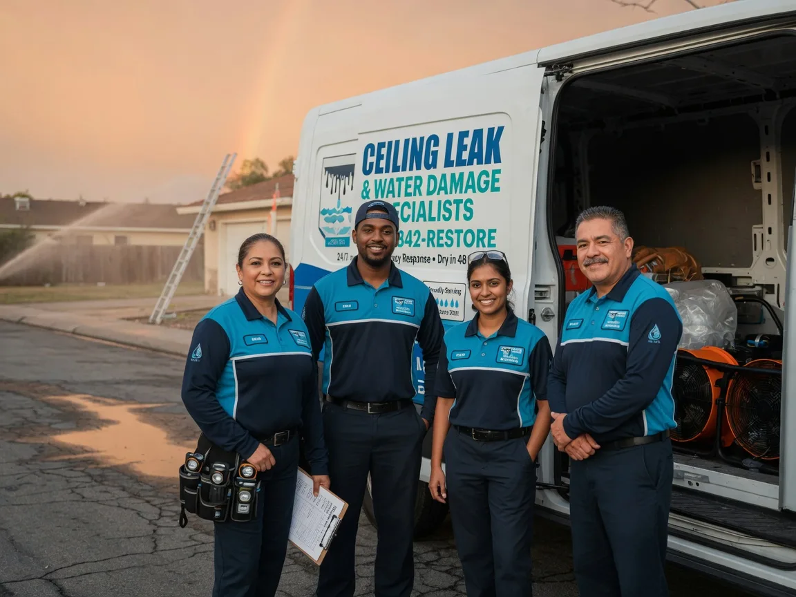 Ceiling Leak Cleanup company in Iron City, TN